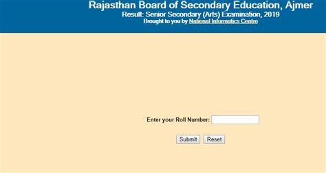 bser ajmer old result|RBSE 12th Result 2019 Declared on rajresults.nic.in, .